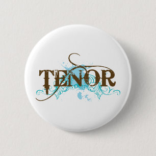 Cool Tenor Blue Ronde Button 5,7 Cm