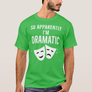 Cool Theater Art voor mannen Musical T-shirt