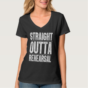 Cool Theater Voor Mannen Vrouwen Acteur Broadway M T-shirt