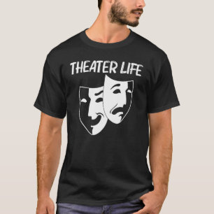 Cool Theater Voor Mannen Vrouwen Drama Acteur Kome T-shirt