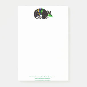 Cool Three banded ARMADILLO - Bedreigd dier - Post-it® Notes