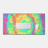 Cool tie-dye bureaumat (Keyboard & Muis)