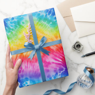 Cool Tie Dye Cadeaupapier
