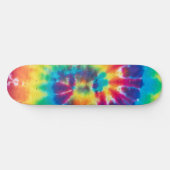 Cool Tie Dye Motif Skateboard (Horz)