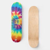 Cool Tie Dye Pattern Skateboard (Voorkant)