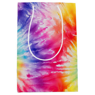 Cool Tie Dye Sun Burst Medium Cadeauzakje