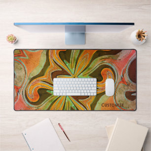 Cool Tiener Custom Abstract Kleurrijke Inspirivity Bureaumat