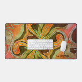 Cool Tiener Custom Abstract Kleurrijke Inspirivity Bureaumat (Keyboard & Muis)