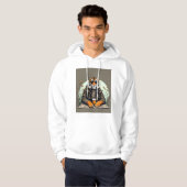 "Cool Tiger Hoodie - Unieke Graphic Pullover voor (Voorkant volledig)