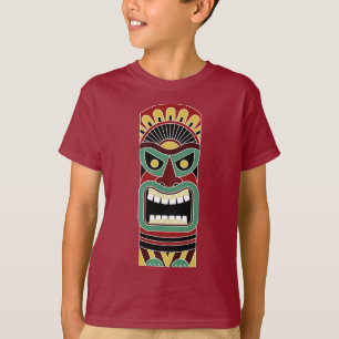Cool Tiki Totem-shirten en jassen T-shirt