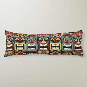 Cool Tiki Totems body pillow Lichaamskussen