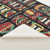 Cool Tiki Totems texte personnalisé couvertures de (3/4)