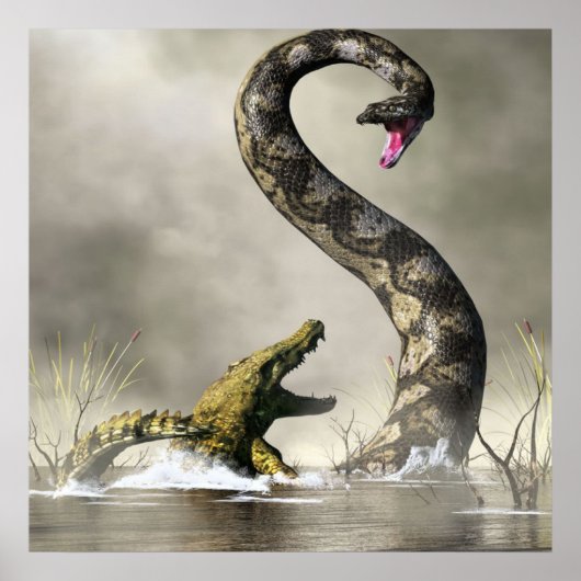 Cool Titanoboa Poster (Voorkant)