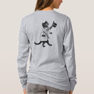 Cool Top Hat Cat  Art T-shirt