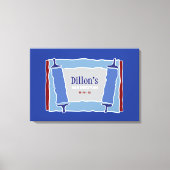 COOL TORAHBar Bat Mitzvah Inloggen Board Canvas Afdruk (Voorkant)