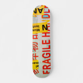 COOL Torn FRAGILE-markering met Chinese tekens Skateboard (Voorkant)