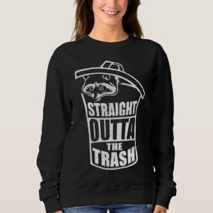 Cool Trash Panda Gift Grappig meteen uit de tram Trui