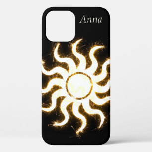 Cool Trendy Black iPhone 12 Hoesje