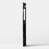 Cool Trendy Black Marble Case-Mate iPhone Case (Achterkant / Links)