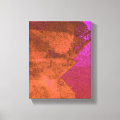 Cool trendy Madrid Abstract modern design Canvas Afdruk (Voorkant)