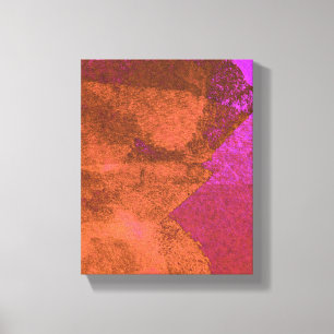 Cool trendy Madrid Abstract modern design Canvas Afdruk
