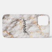 Cool Trendy Marble Case-Mate iPhone Case (Achterkant (horizontaal))