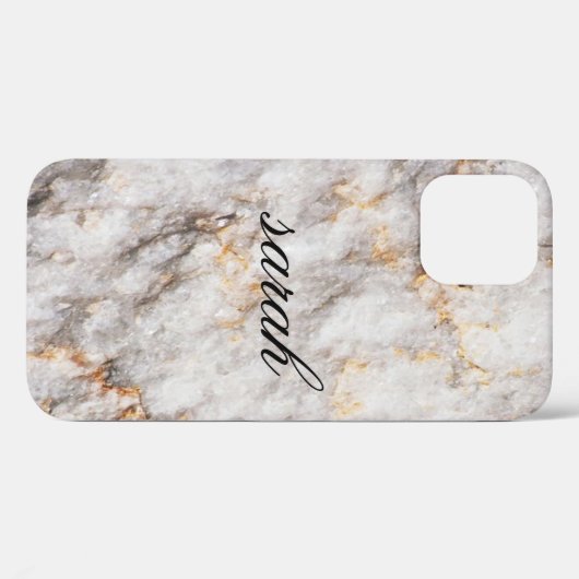Cool Trendy Marble Case-Mate iPhone Case (Achterkant (horizontaal))