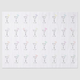 Cool Trendy Martini Glasses Tissuepapier