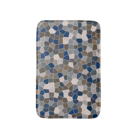 Cool Trendy Modern Pattern Badmat (Voorkant Verticaal)