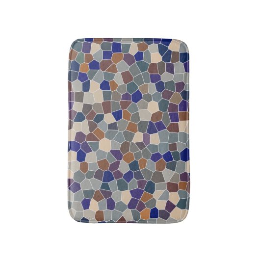 Cool Trendy Modern Pattern Badmat (Voorkant Verticaal)