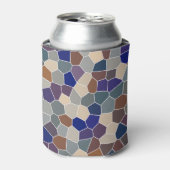 Cool Trendy Modern Pattern Blikjeskoeler (Blikje Voorkant)