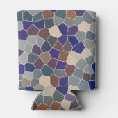 Cool Trendy Modern Pattern Blikjeskoeler (Achterkant)