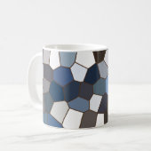 Cool Trendy Modern Pattern Koffiemok (Voorkant links)