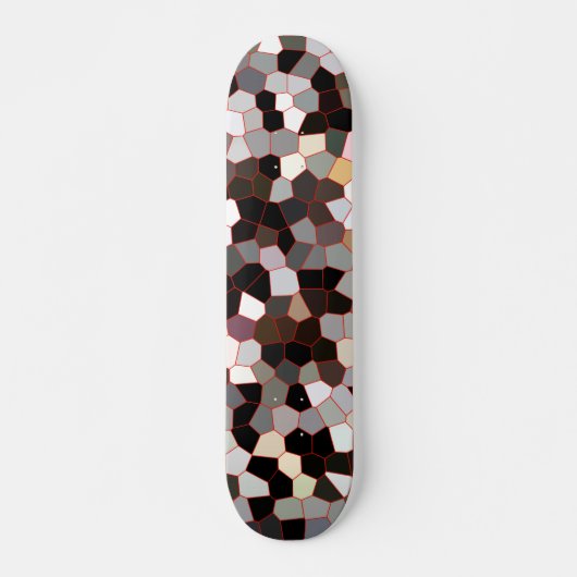 Cool Trendy Modern Pattern Skateboard (Voorkant)