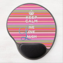 Cool trendy quote "Keep Calm and Live Love Laugh"