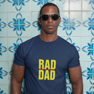 Cool Trendy RAD DAD VADERDAG T-shirt