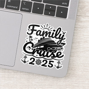 Cool Trip Cruising Lover Family Cruise 2025 Grappi Sticker