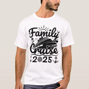 Cool Trip Cruising Lover Family Cruise 2025 Grappi T-shirt