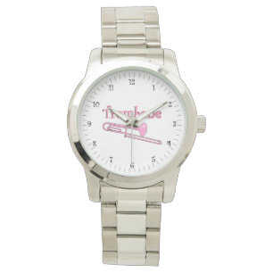 Cool Trombone Player Horloge