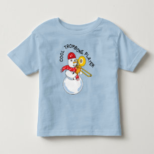 Cool Trombone Player Kinder Shirts
