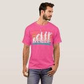 Cool trompetspeler trompetter evolutie t-shirt (Voorkant volledig)