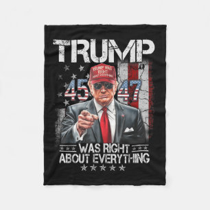 Cool Trump had gelijk over alles wat Amerikaans wa Fleece Deken