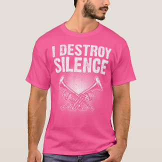 Cool Trumpet voor vrouwen die in de band steken, g T-shirt