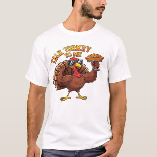 Cool Turkey Thanksgiving Grappige Oversized T-shir T-shirt