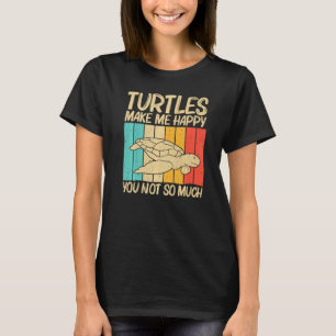 Cool Turtle for Men Zee Turtle Aquatic Anima T-shirt