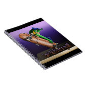 Cool Turtle Skateboarder Notitieboek (Rechterzijde)