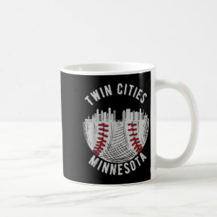 Cool Twin Cities Minnesota Mn Honkbal Skyline St  Koffiemok