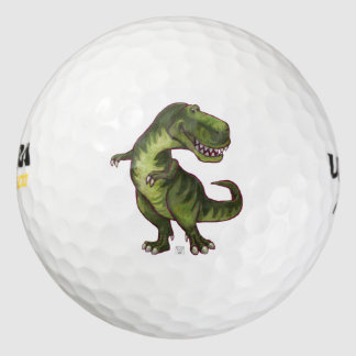 Cool Tyrannosaurus Rex Art Pack de balles de golf