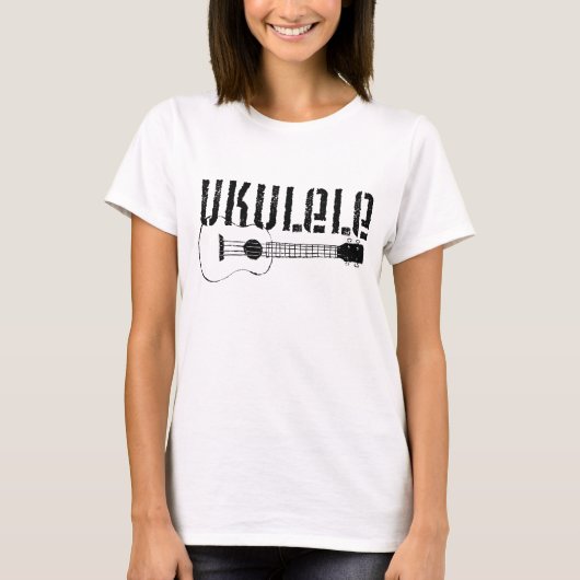 Cool Ukulele T-shirt (Voorkant)