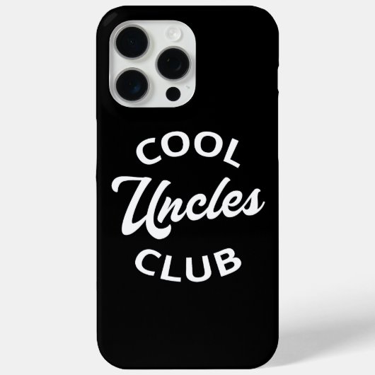 Cool Uncles Club I Case-Mate iPhone Case (Achterkant)